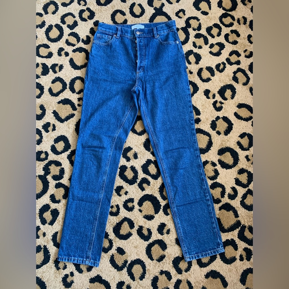 Medium Wash Blue High-Waisted Size 27 Dynamite Rosie Jeans